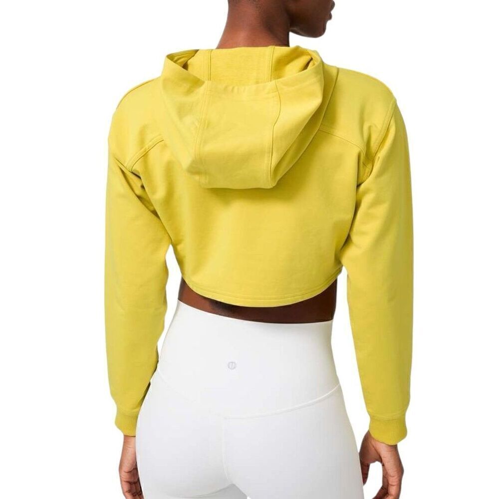 Lululemon All Yours Cropped Hoodie *Soleil - Picture 3 of 9